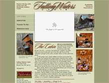 Tablet Screenshot of fallingwaterscabin.com